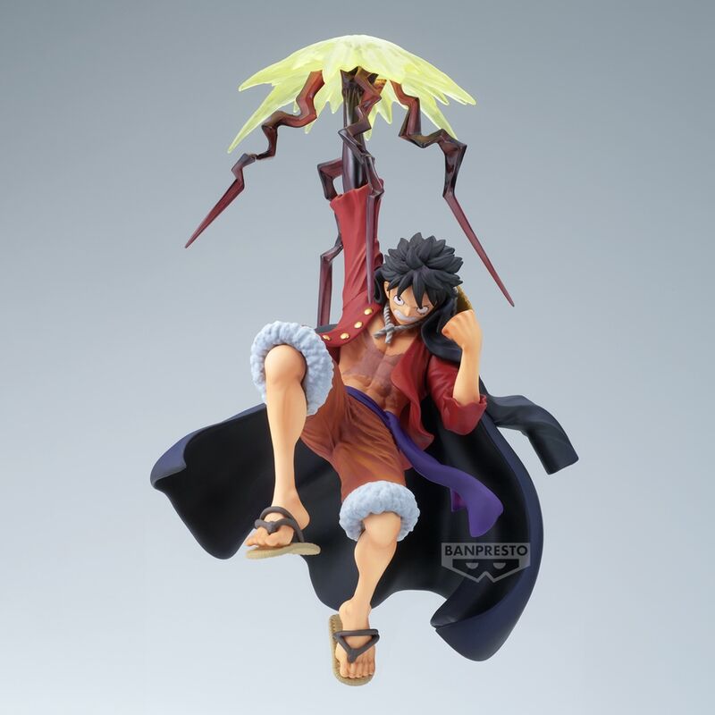 Figura Monkey D Luffy Battle Record One Piece 15cm - Imagen 2