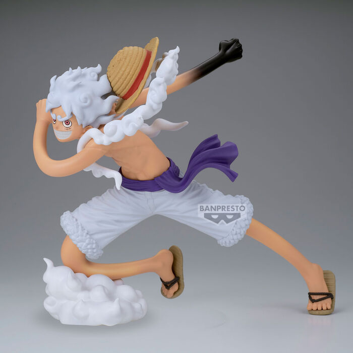Figura Monkey D.Luffy Gear5 Grandista One Piece 22cm - Imagen 4
